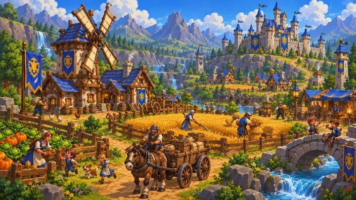 A productive farming valley